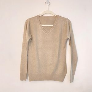 V-Neck Pullover Sweater